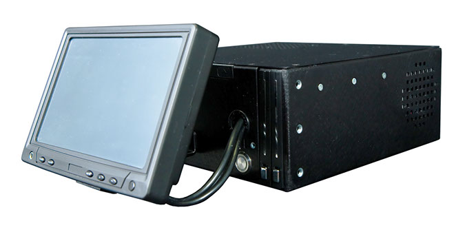 Skymicro LS-50 Mini-Server with Touch Screen Monitor